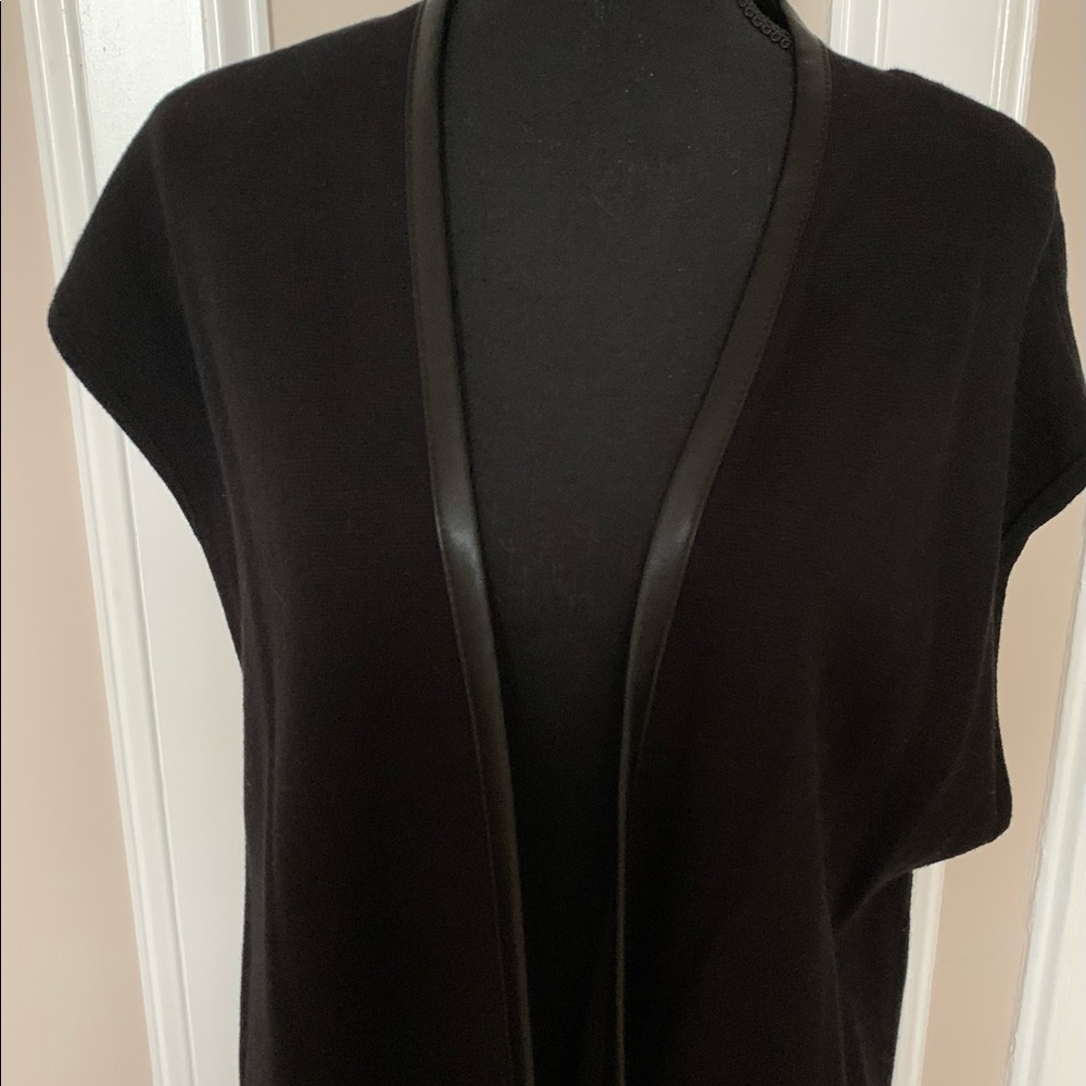 Calf length vest/duster